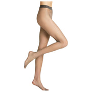 Falke Seidenglatt 15 denier panty - carbongrijs