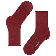 Chaussettes Falke Shiny - Bordeaux