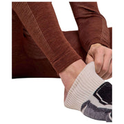 Falke Wool Technology Regular Fit Long Tights - Chestnut Brown