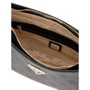GUESS Noelle II Top Zip Sac à bandoulière - Logo noir charbon