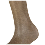 Falke Glitter 30 Denier Knee High Socks - Brown/Gold