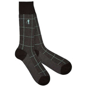 London Sock Company Dash of Class 6-paar sokkenboxenset - zwart/grijs