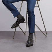 London Sock Company Dash of Class 6-paar sokkenboxenset - zwart/grijs