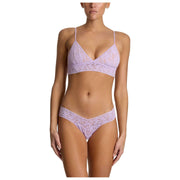 Hanky Panky Signature Lace Low Rise 5 Pack Thongs - Blushing Rose/Lavendar/Clay/Plum/Hot Teal
