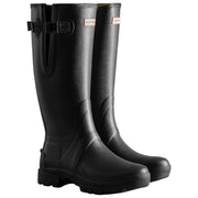 Hunter Balmoral Hohe verstellbare Gummistiefel – Schwarz
