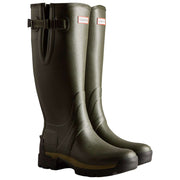 Hunter Balmoral Hohe verstellbare Gummistiefel – Dunkelolivgrün
