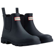 Hunter Downpour Chelsea-Stiefel – Marineblau