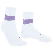 Falke RU Compressiestabiliserende hardloopsokken - Wolwit/Lila