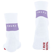 Falke RU Compressiestabiliserende hardloopsokken - Wolwit/Lila