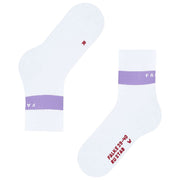 Falke RU Compressiestabiliserende hardloopsokken - Wolwit/Lila