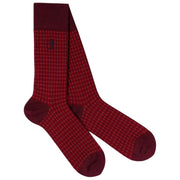 London Sock Company Shaken and Stirred Socks - Ruby Red