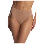 Slip taille haute en coton nu Natori Bliss - Buff Tan