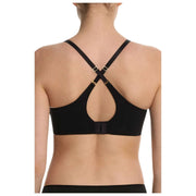 Natori Cloud Comfort Convertible Rückenglättender, kabelloser BH – Schwarz