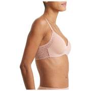 Natori Pretty Smooth Smoothing Wireless T-Hemd-BH – Buff Beige