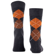 Burlington Preston-Socken – Schwarz/Orange