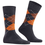 Burlington Preston-Socken – Schwarz/Orange