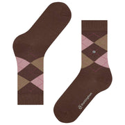 Burlington Marylebone-Socken – Braun/Beige/Rosa