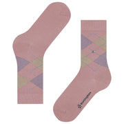 Burlington Marylebone-Socken – Pink/Beige/Lila