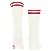 Falke Dynamische Wollsocken – gebrochenes Weiß/Rot