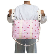 Sac à langer Moon Nude Fraise - Rose/Rouge