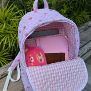 Moon Nude Strawberry Large Rugzak - Roze/Rood