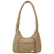 Roka Belsize Medium Taslon Crossbody Tas - Basil Beige
