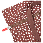 Roka Canfield B Mittelgroßer Rucksack aus recyceltem Canvas – Brauner Fleck