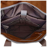 Roka Finchley grote rugzak van gerecycled canvas - kaneelbruin