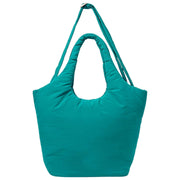Roka Oxford Medium Taslon Schoudertas - Ocean View Blauw