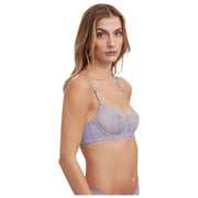 Skarlett Blue Entice Spitzen-Balconette-BH – Lavender Dusk