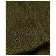 Superdry & Co Essential Logo Knitted Beanie Hat - Deep Army Green