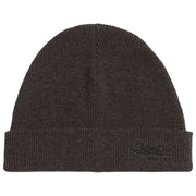 Superdry & Co Essential Logo Knitted Beanie Hat - Iron Grey