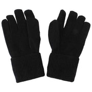 Superdry & Co Heritage Rippstrick-Handschuhe – Schwarz