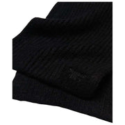 Superdry & Co Ribbed Knit Scarf - Black