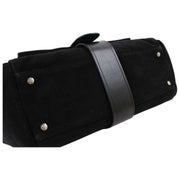 Vivienne Westwood Sac à main XL en cuir suédé Hazel Treasure - Noir