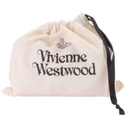 Vivienne Westwood Jane Croc Effect Frame Purse Bag - Black