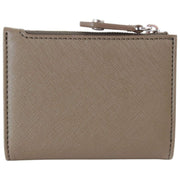Vivienne Westwood Saffiano Slim Flap Card Holder Purse - Khaki