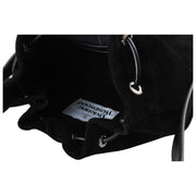 Vivienne Westwood Stacey Suede Leather Bucket Bag - Black