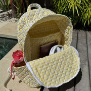 Moon Nude Buttercup Large Backpack - Yellow/White