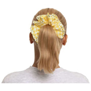 Moon Nude Buttercup Scrunchie - Jaune/Blanc