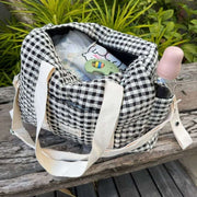 Sac à langer classique Moon Nude - Noir/Blanc