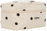 Hindbag Gaspard Kosmetiktasche – Off White Polka Dot