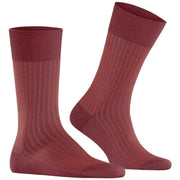 falke-oxford-stripe-socks---copper-red-35899243