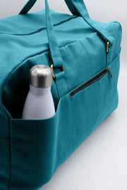 Hindbag Yves Große Reisetasche – Pfauenblau