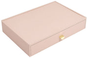 Organisateur de maquillage à tiroir super format Stackers - Blush/Or