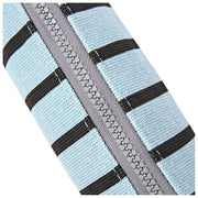 Roka Tate Kleine Baumwoll-Canvas-Tasche – Blau gestreift