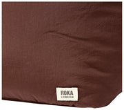 Roka Oxford Medium Taslon Umhängetasche – Schokoladenbraun