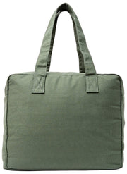 Sac fourre-tout moyen en toile de coton Roka Sloane - Vert saule