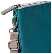 Roka Carnaby XL Recycled Canvas Crossbody Bag - Deep Teal Blue