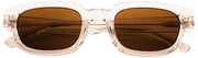 MessyWeekend Leon Blue Light Zonneleesbril - Bruin/Paloma Beige